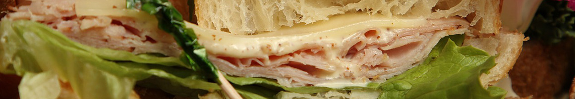 Eating Sandwich Pub Food Salad at Center Bar restaurant in New York, NY.